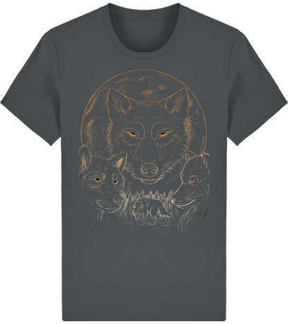 T-shirt basique Unisexe Stanley Rocker têtes de loups