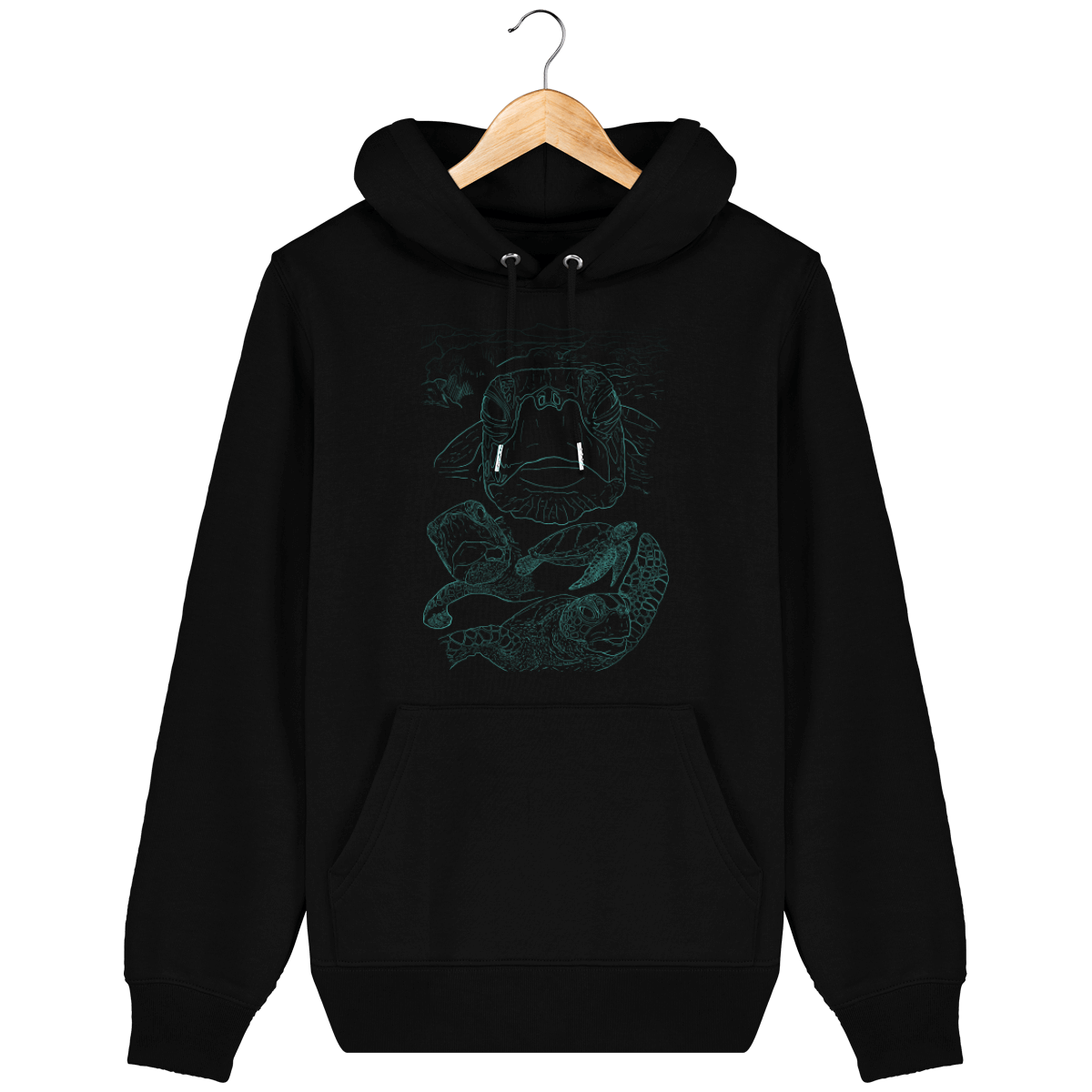 Sweat-shirt à capuche Unisexe CRUISER 2.0 Tortues