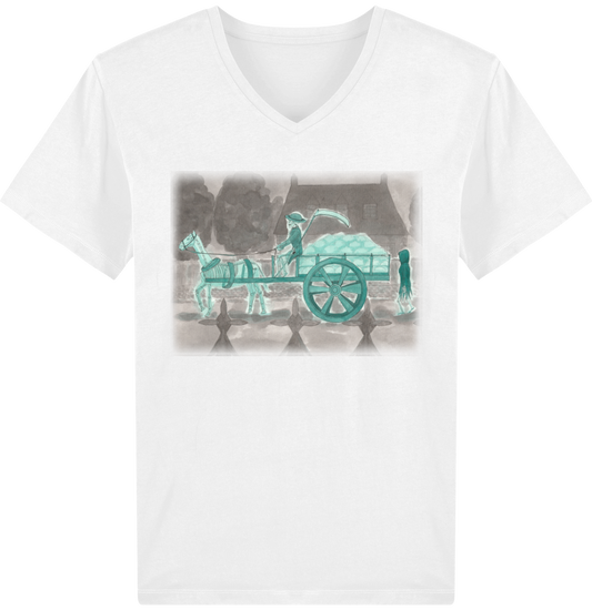 Tee Shirt Homme Col V Stanley PRESENTER, L’ankou, mythe breton