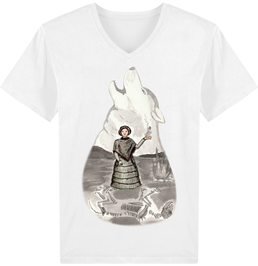 Tee Shirt Homme Col V Stanley PRESENTER, La loba