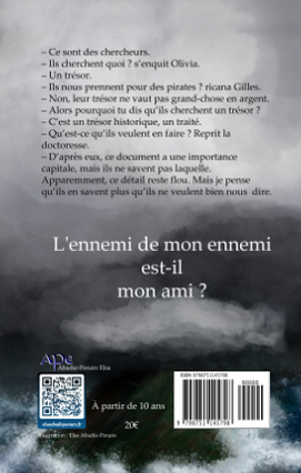 Le traité de Vinon, roman fantasy aventure découverte et chasse au trésor en temps de guerre, elsa abadie penars